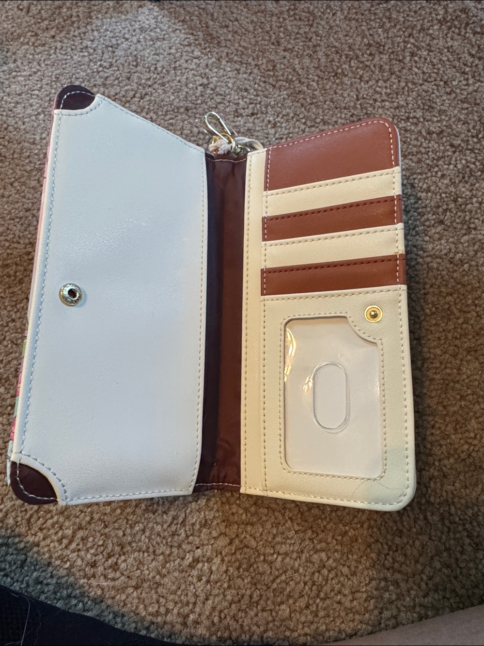 Loungefly Pink and White Tiana Bayou Sunset Wallet - Picture 4 of 4